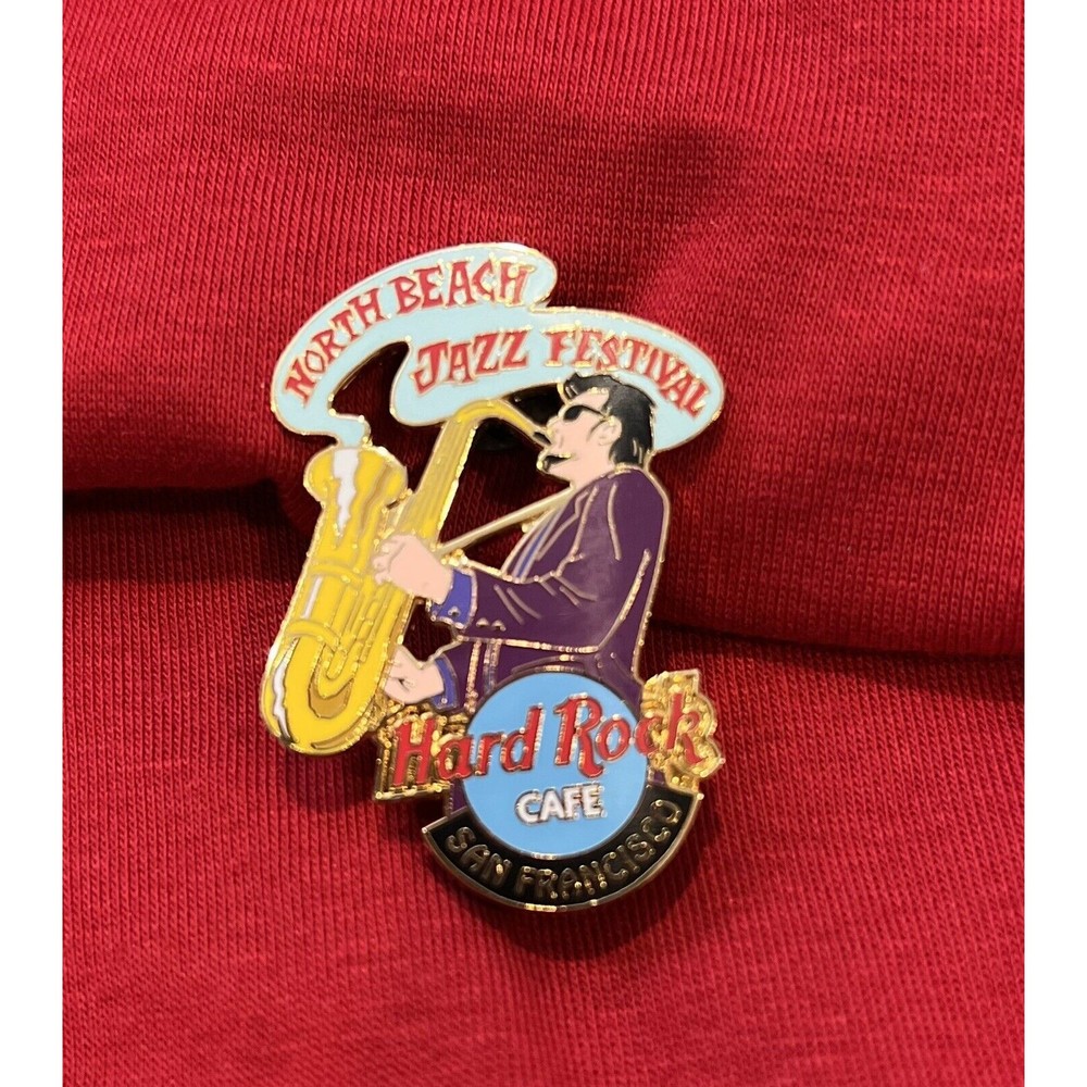 Hard Rock Cafe Pin: San Francisco North Beach Jazz Festival